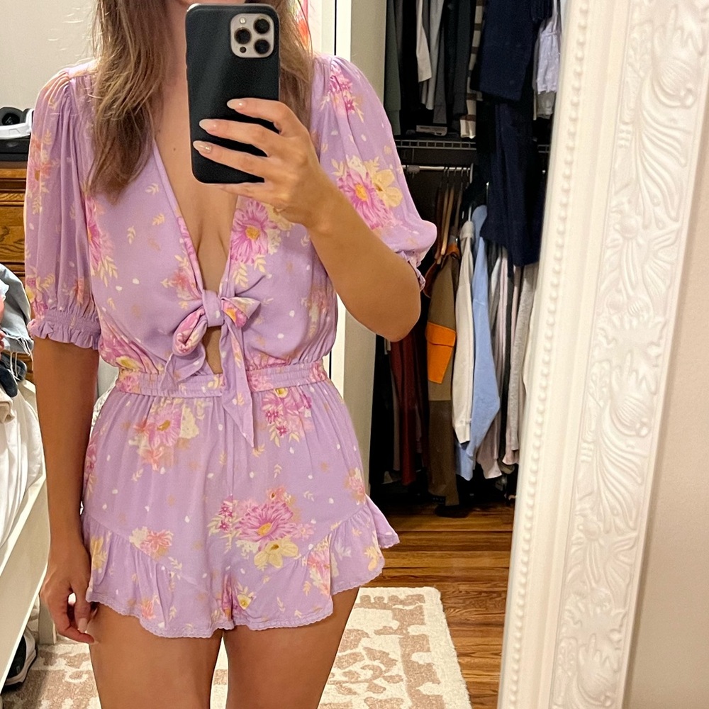 Spell lei lei romper XS NWT